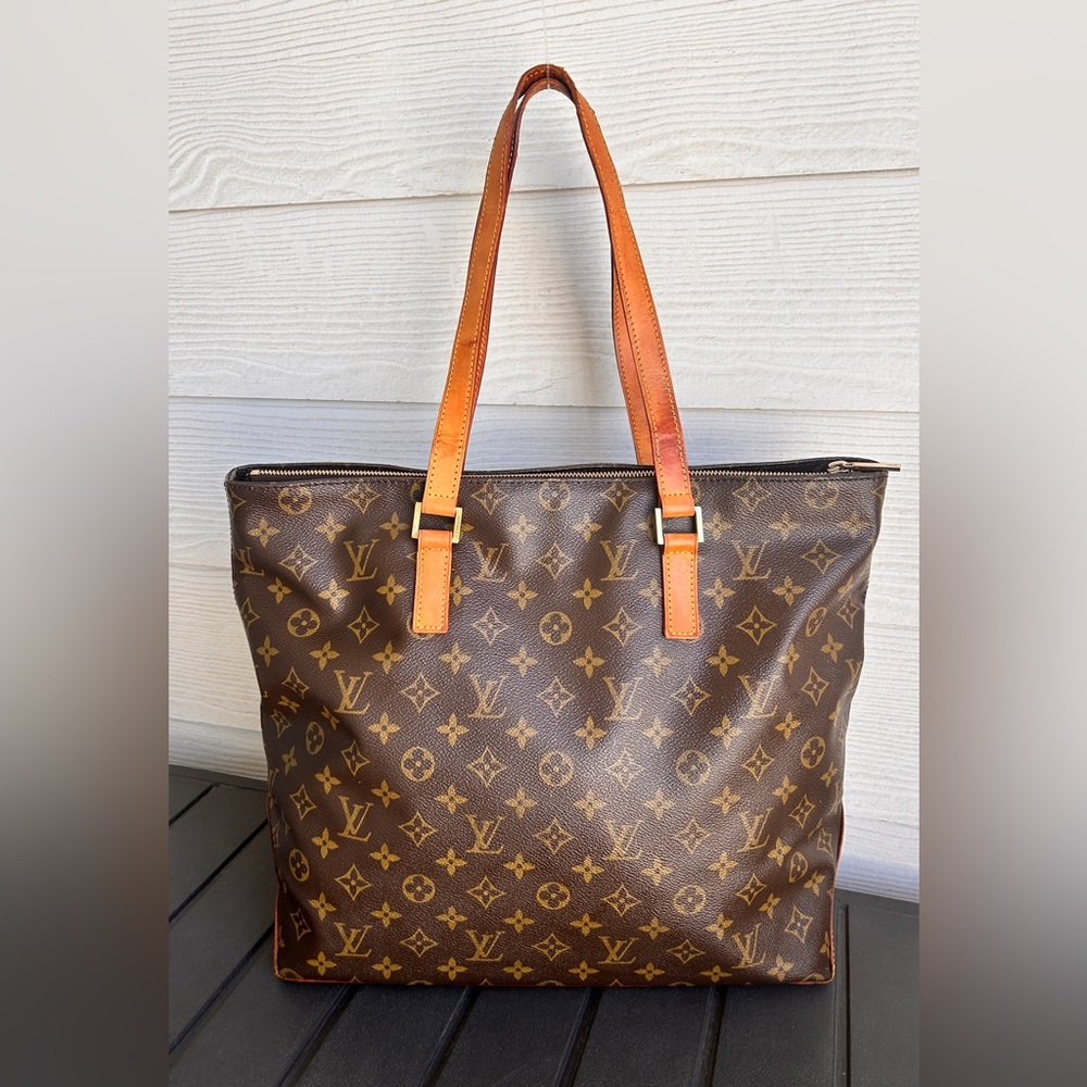 Louis Vuitton Cabas Mezzo Brown Monogram